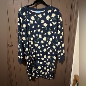 Draper James Magnolia Sweatshirt Dress NWT